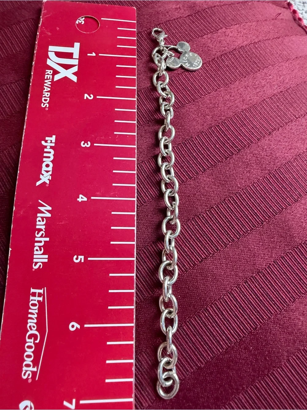 Disney Mickey Mouse 1928 Sterling Silver Charm Bracelet 925